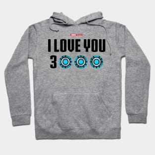 I Love You 3000 v3 (black) Hoodie